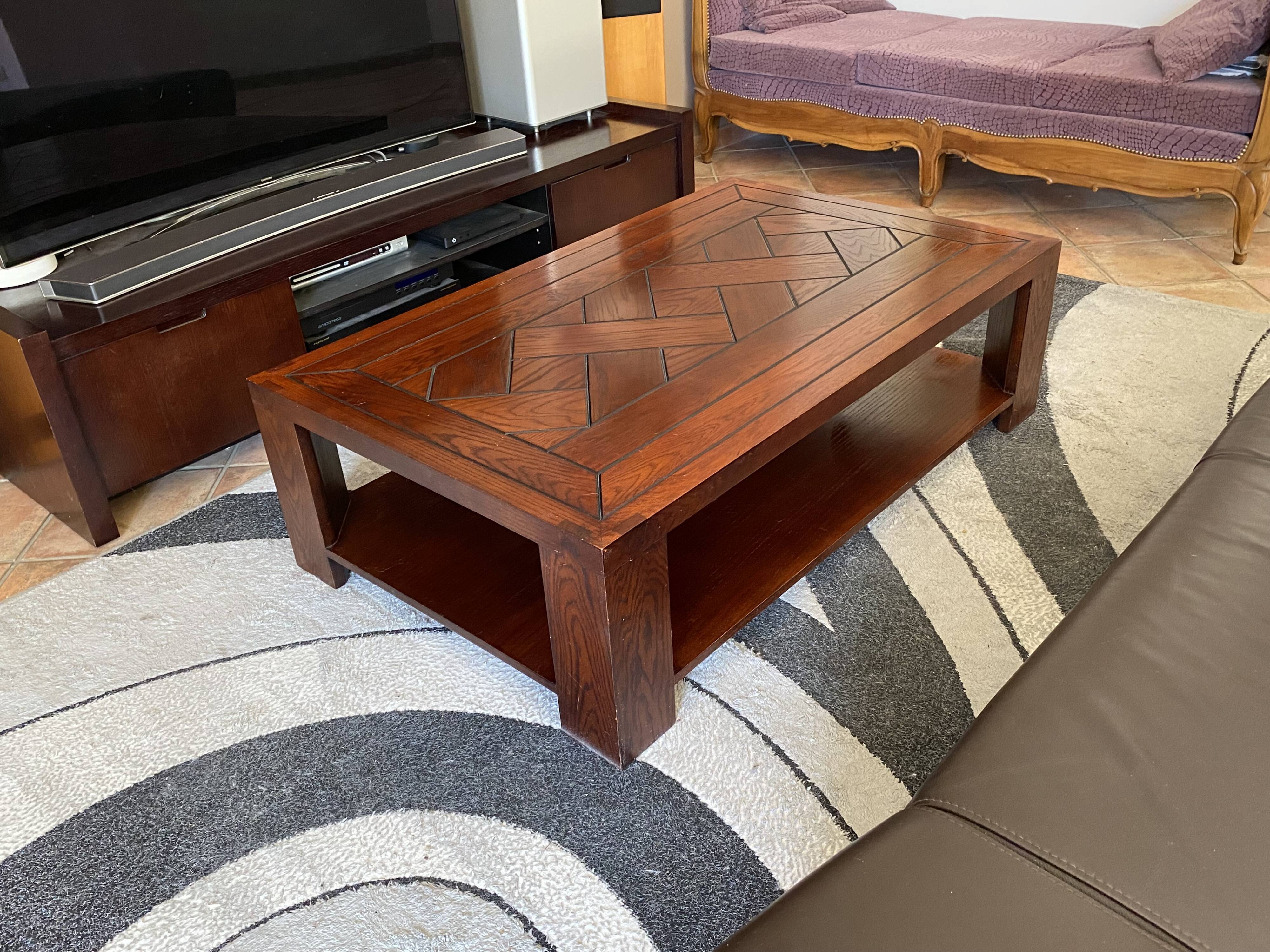 Coffee table roche Bobois. 1980