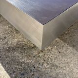 Coffee table in the style of Willy Rizzo Italian Design 1970.