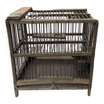 Antique wooden cage