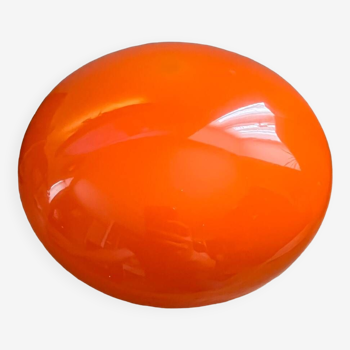 Lampe boule orange