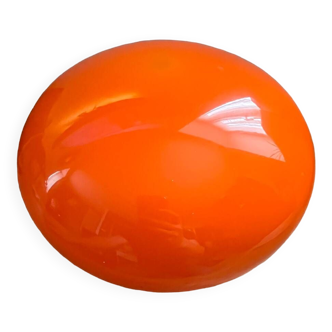 Lampe boule orange