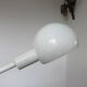 80s white metal desk lamp