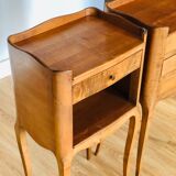 Pair of bedside or side tables Louis XV