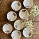 Set of 8 vintage porcelain ramekins