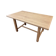 Table en chene massif avec rallonges