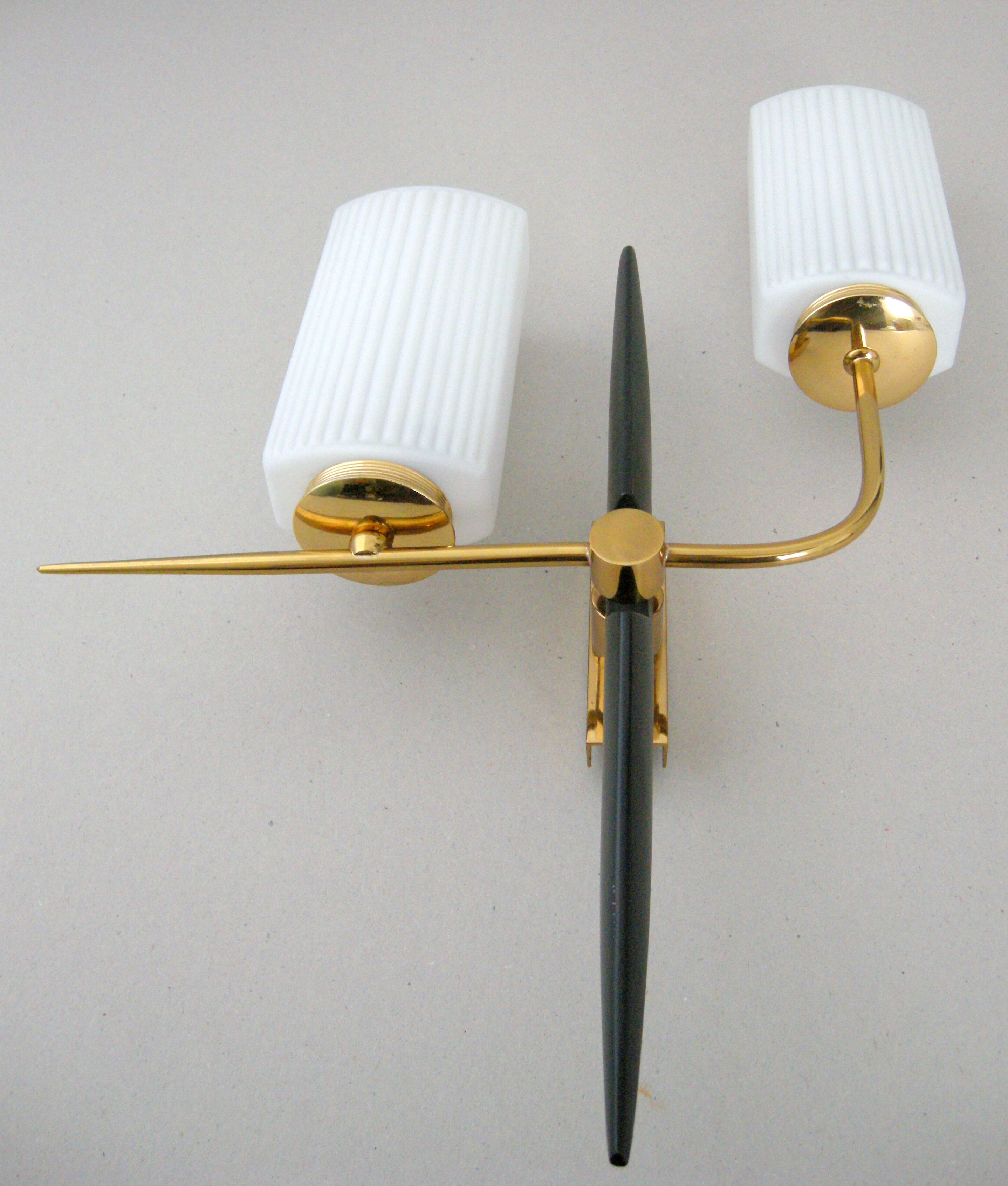 Vintage Arlus wall lamp 1950