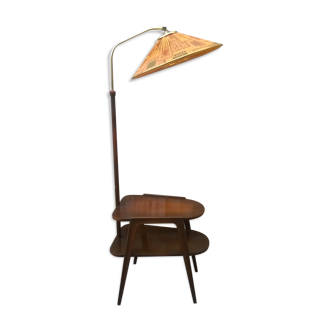 Lampadaire table d'appoint 1960