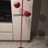 Red floor lamp 3 balls eyeball