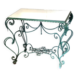50s wrought iron table