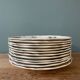 Series of 12 Sarreguemines France soup plates, Agreste collection