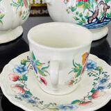 Antique Sarreguemines coffee service – “Rouen” model