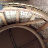Wicker coffee table