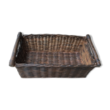Old rattan basket
