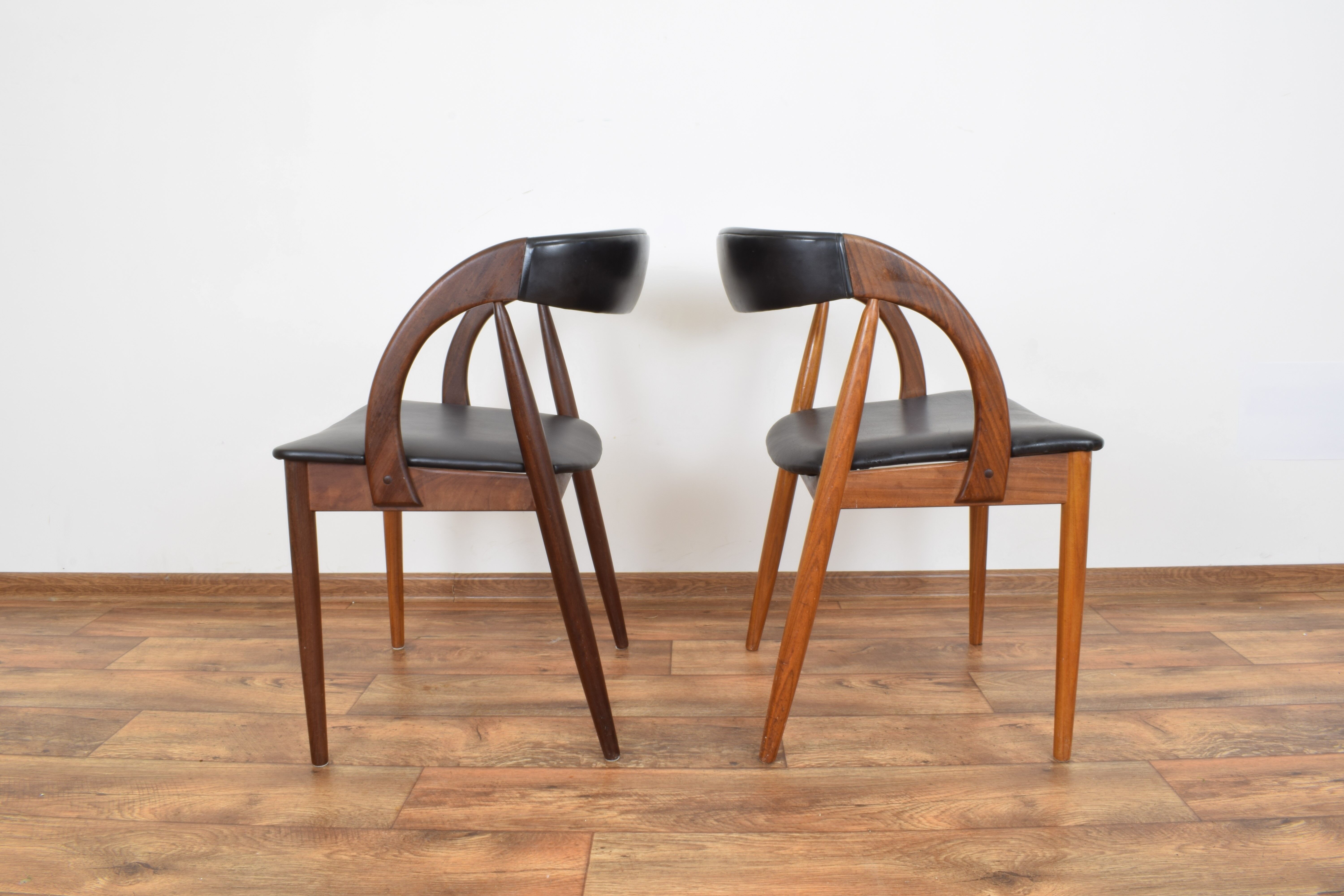 Mid-century danish dining chairs, 1960, set of 2