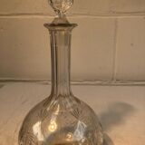 Flacon cristal dans le style de Saint Louis 19ème siècle