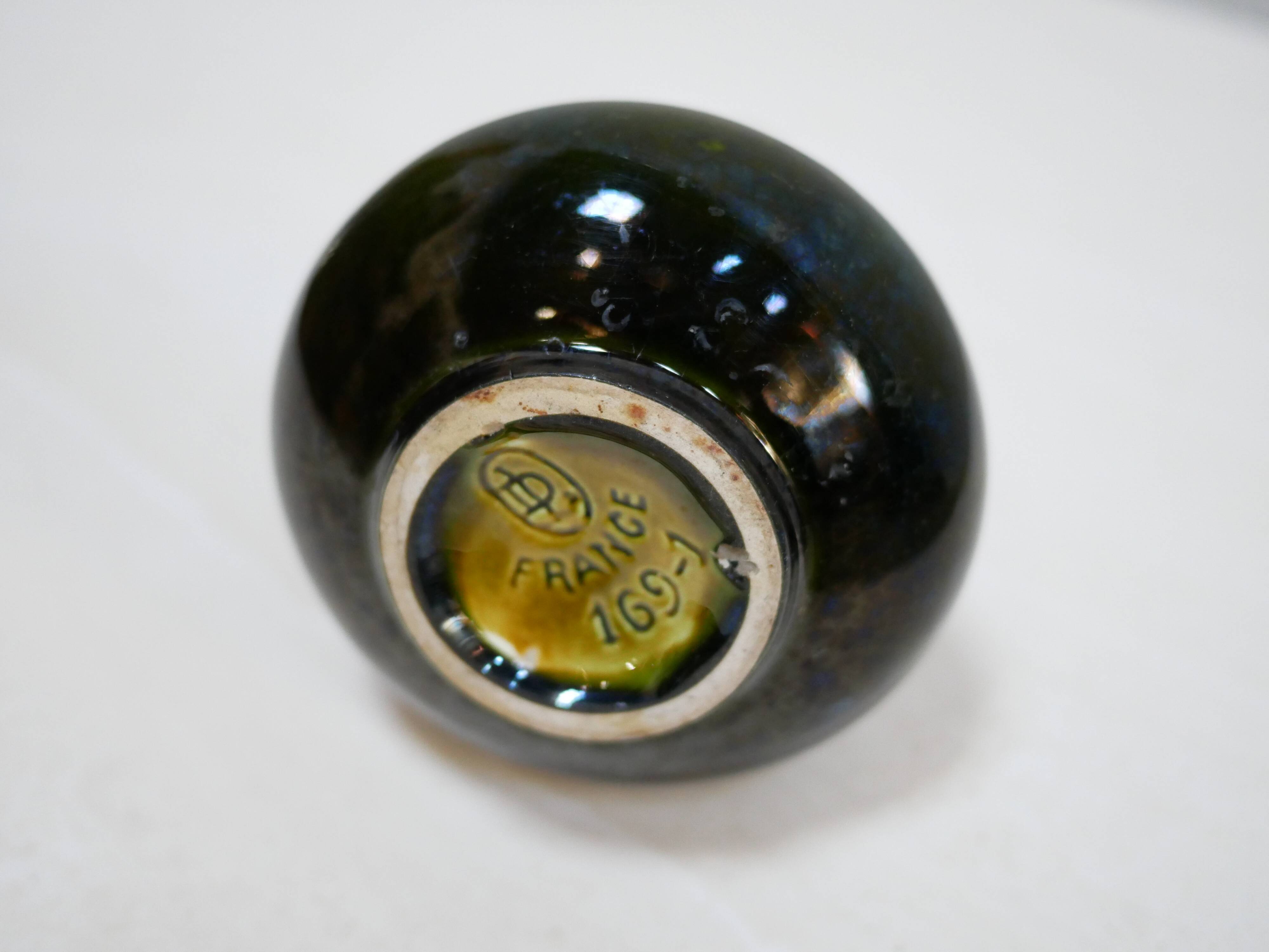 Vintage ceramic vase by the Orchies L'Herminé Declercq factory
