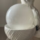 Vintage ceramic cat lamp from the 70s