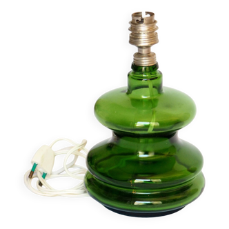 Pied lampe verre