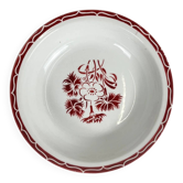 "Annecy" salad bowl, KG Lunéville, 20th century