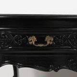 Buffet bas noir de style Louis XV, XXe siècle, France