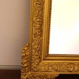 Louis XVI style pedimented mirror