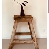 Large raw wood base