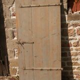 Farm outbuilding door