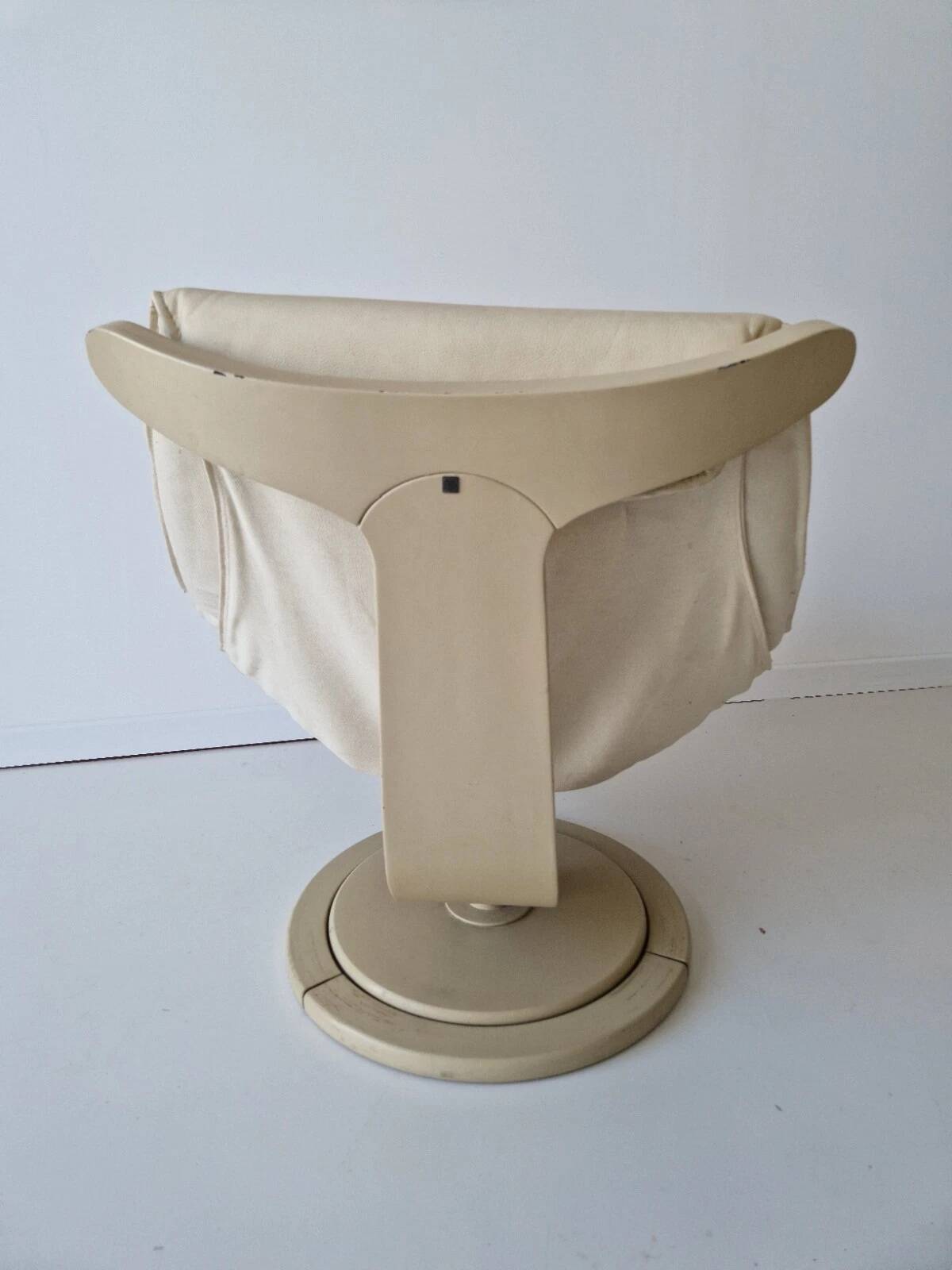 Fauteuil suédois pivotant vintage Nelo « Flight High » de Takashi Okamura,