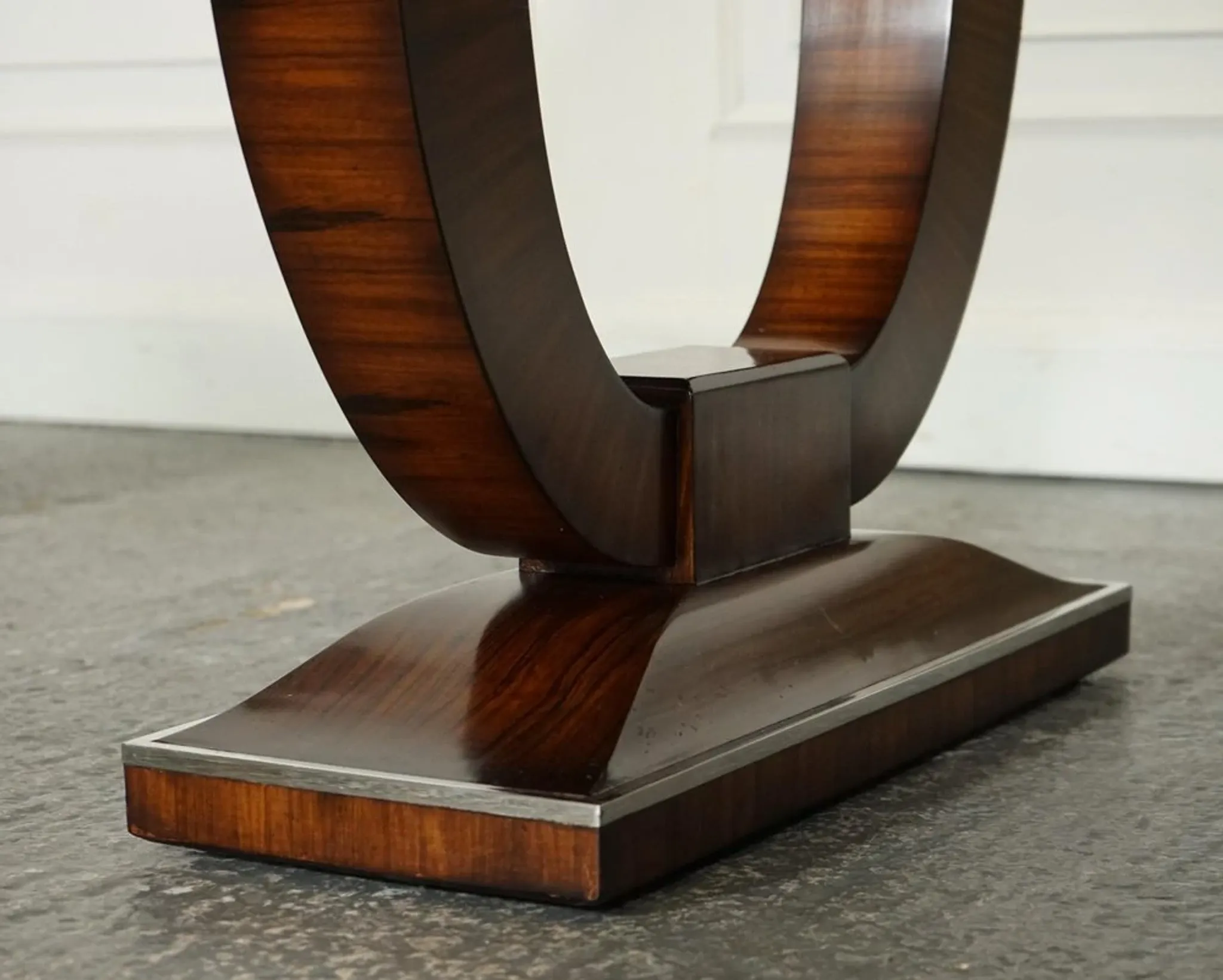 Double-Faced Drawer Desk Art Deco by Theodore Alexander