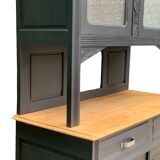 Parisian art deco buffet in solid walnut 1930