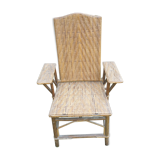 Rattan armchair