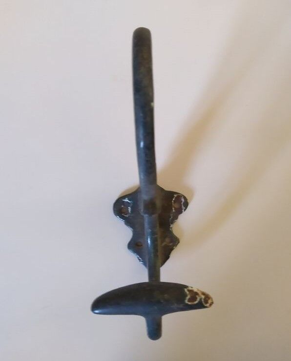 Old cast iron hook