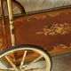 Desserte bar vintage in mahogany marquetry