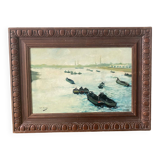 Marine du XXEME siècle signée
