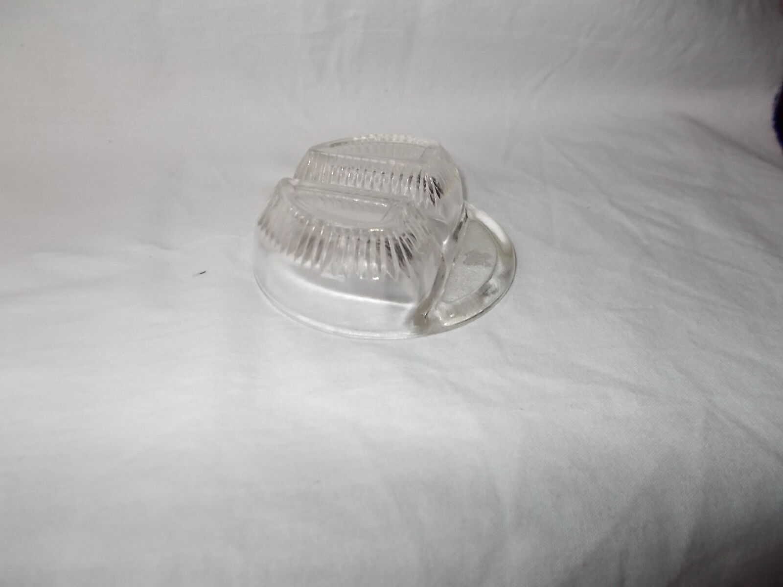 Cast glass pepper shaker