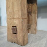 Old patinated workbench