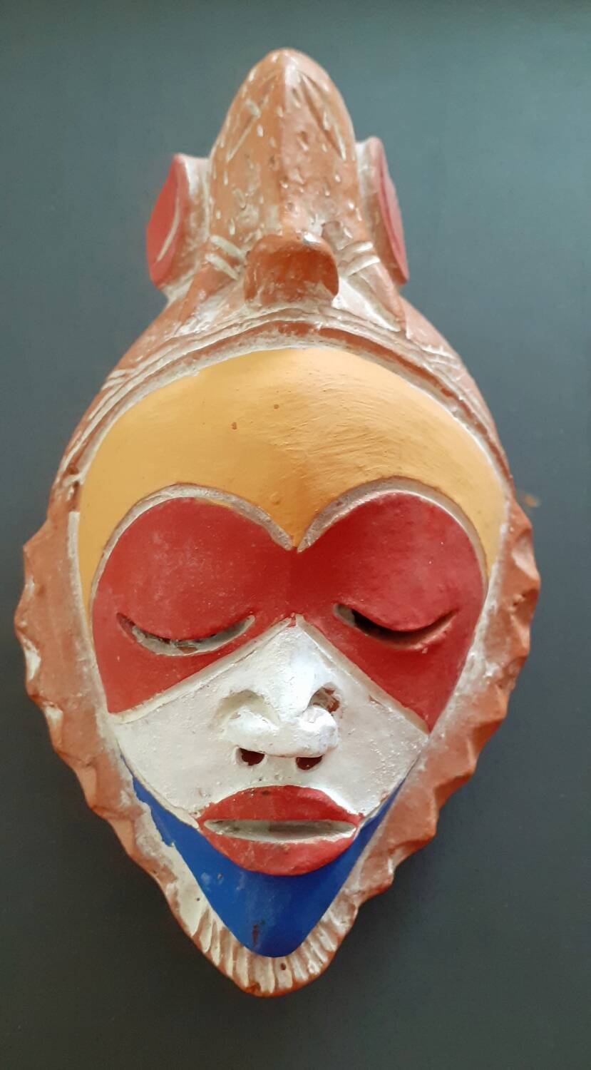 Set of African masks