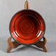 Gérard Hofmann Vallauris, manganese red cup, signed, 50s