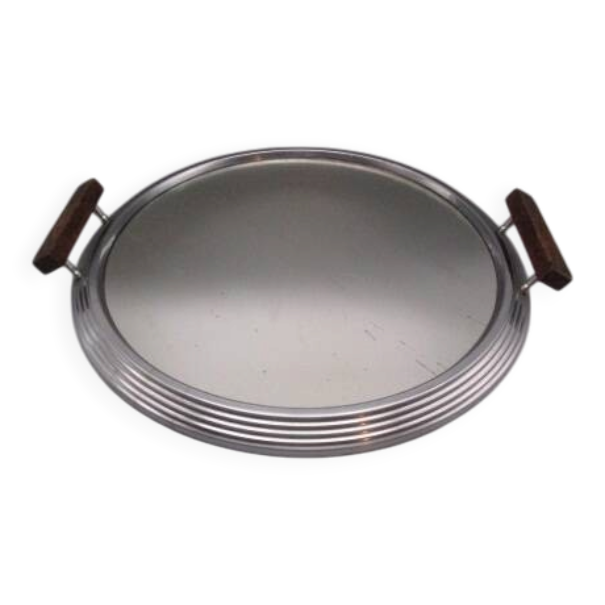 Art Deco antique mirror plateau
