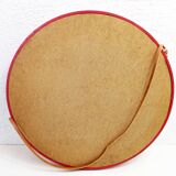 Vintage round Scandinavian mirror 1970