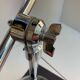 Vintage 90s chrome articulated interior lamp