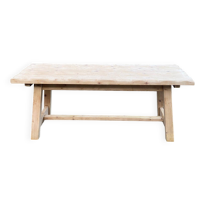 table de ferme Georges - pin
