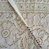 Punch ladle, cocktail, in silver-plated cherry metal.