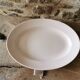 Serving dish Digoin Sarreguemines Rose