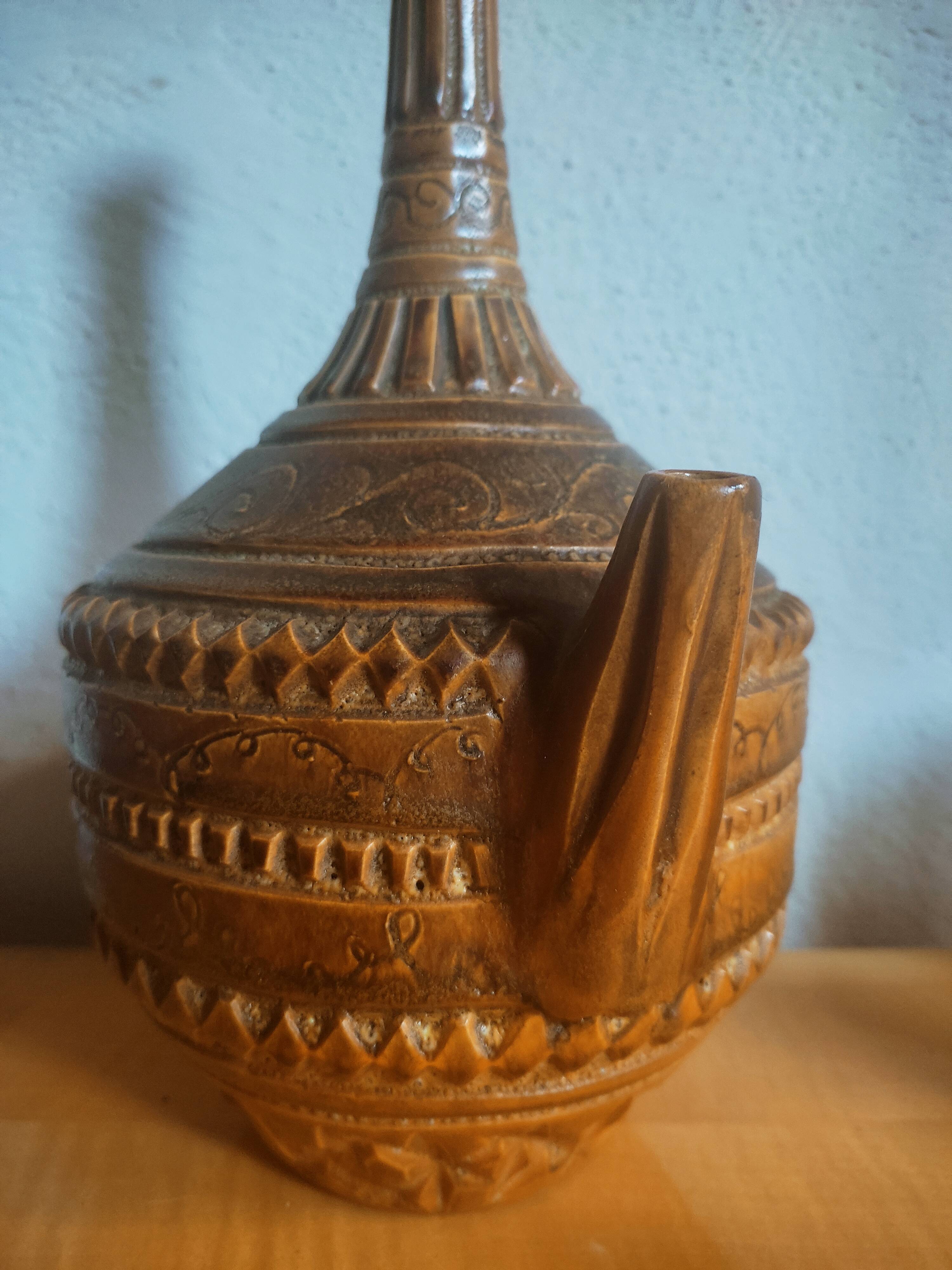 Ceramic decanter by Marius Bessone