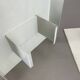 rare cubic Charlotte Perriand LES ARCS Style Wall Light by COSACK, Germany