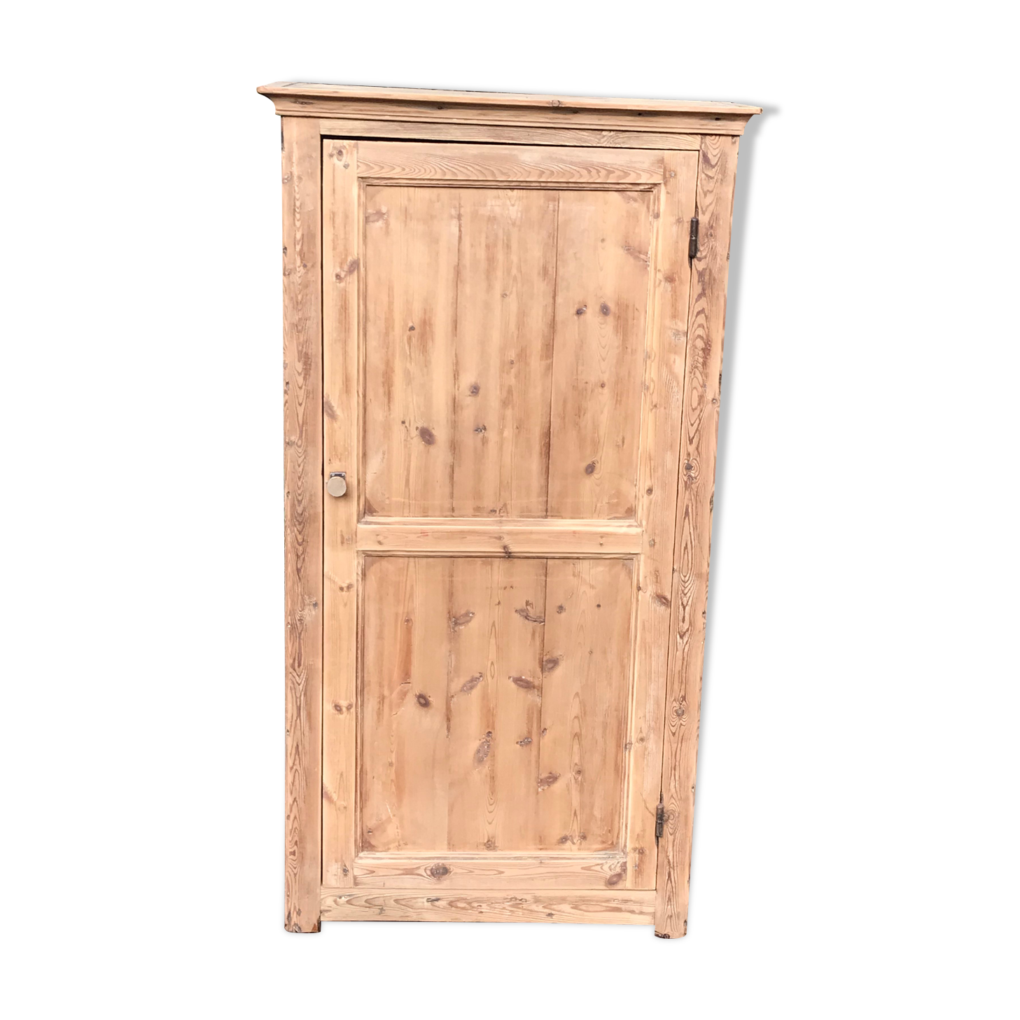 Wardrobe 1 door in solid pine