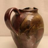 Pitcher in glazed sandstone