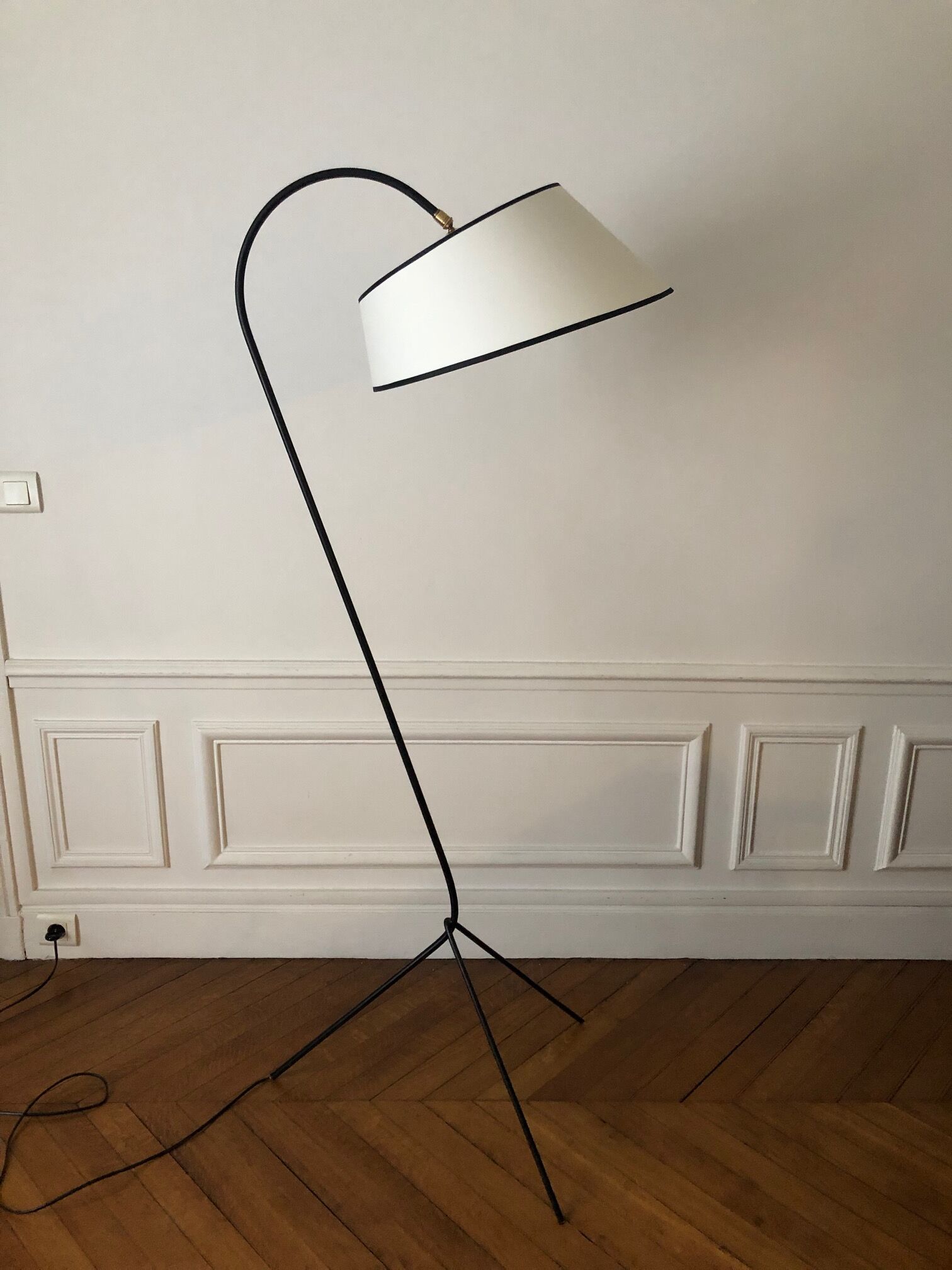 Tripod floor lamp 1950