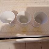 3 Brulots Porcelain Cups 19th